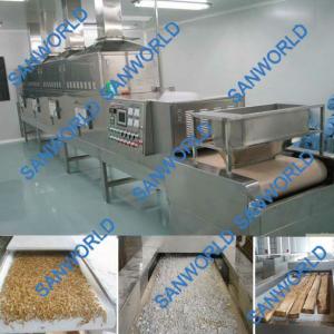 Microwave drying machine for albumen powder