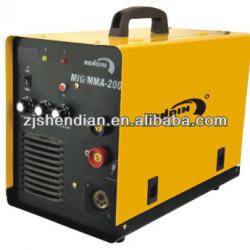 MIG/MMA CE APPOVE DC INVERTER CO2 MIG WELDING MACHINE MIG/MMA-200