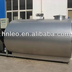 Milk cooling tank processor