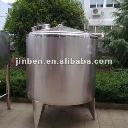 Milk holding/storage tank