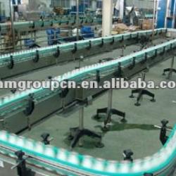 milk production line belt conveyor system