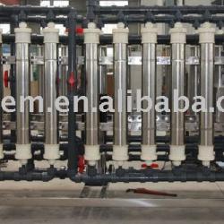 Mineral water hollow fibre ultrafiltration membrane