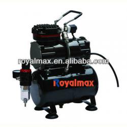 Mini airbrush compressor