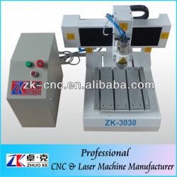 Mini CNC Printed Circuit Board Milling Drilling Router ZK-3030 300*300MM