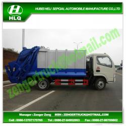 Mini Compactor Garbage Truck 3 ~ 5 CBM