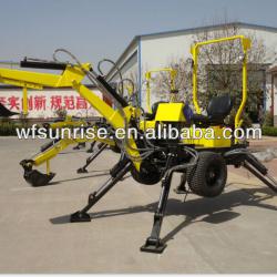 Mini excavator manufacturer factory direct self powered backhoe