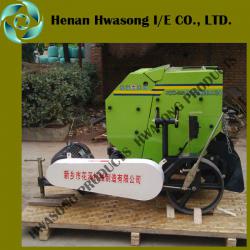 Mini hay silage round baler