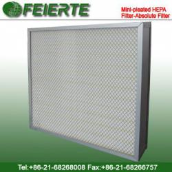 Mini pleated HEPA Filter Absolute Filter