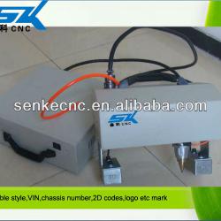 mini portable style pneumatic marking machine for VIN,chassis number,2D codes,logo ect