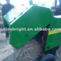 mini round hay baler,mini straw baler,twine baler,120bales/hour,PTO drive,bale width 700mm,CE prove