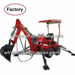 Mini towable 22HP engine backhoe/excavator