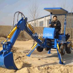 mini towable backhoe for agriculture use