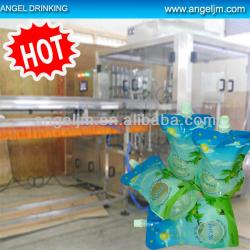 Mini type Spout bag filling machine/wine sachet filling packing machine/doypack juice filling equipment