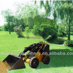 Mini Wheeled Skid Steer Loader with CE