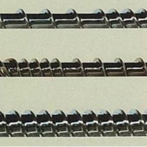 Mitsuba extruder screw optimized for silicon rubber