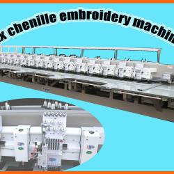 Mixed chenille embroidery machine