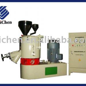 Mixing machine for plastic powder