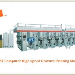 MLASY600-1200 Computerized High Speed 8 Color Rotogravure Printing Machine