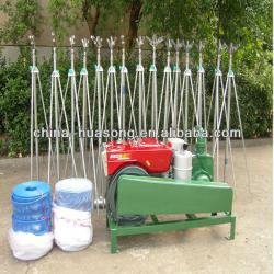 mobile agriculture Sprinkler irrigation system/diesel engine