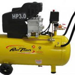 mobile air compressor 3hp 50l