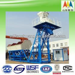 Mobile concrete batching plant