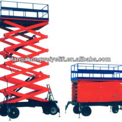 Mobile scissor lift