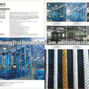 mooring rope and hawser rope making machine