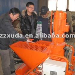 Mortar mixing plastering pump