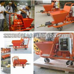 Mortar plastering machine