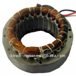 Motor stator rotor winding