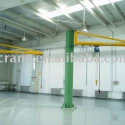 mounted column pedestal crane