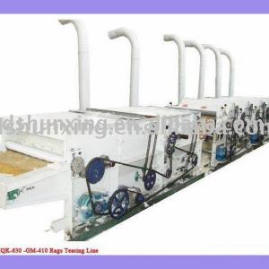 MQK-630 textile waste recycling machine,cotton/fiber/yarn/textile waste opening machine