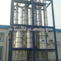 multi-effect falling film evaporator for juice production