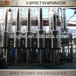 Multi-effect juice evaporator