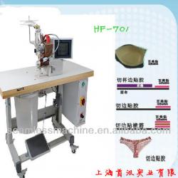 multi-functional adhesive film fusing,trimming and hemming machine