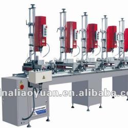 Multi-Head Drilling Machine for Aluminum Profiles with Volume Production