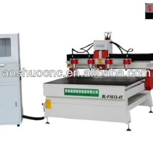 Multi heads multipurpose cnc wood engraving machine