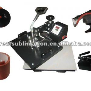 Multifunction 5 in 1 heat transfer machine