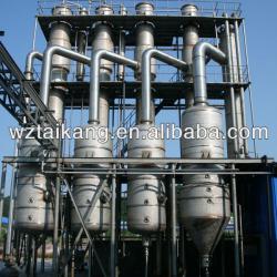 MVR-falling film evaporator / waste water evaporator