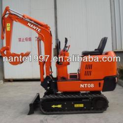 nante 0.8 t mini excavator