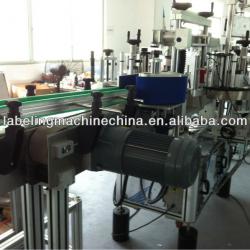 Neck front and back labeling machine