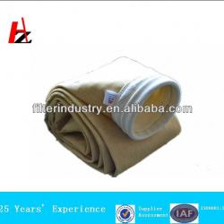 Needle punched nonwoven nomex filter bags for dust collector