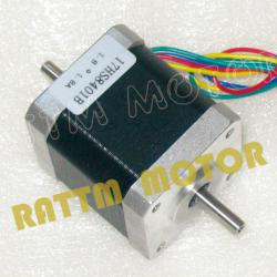 Nema17 stepper motor (Dual shaft) 78 Oz-in/ 42mm/1.8A CNC stepper motor