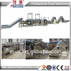 net belt continuous frying machine/nut continuous frying machine