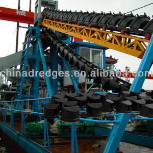 New 150m3 chain bucket dredger