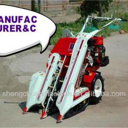 NEW arrival own property right gasoline engine mini reaper binder tractor operated with 12 months warranty and low price