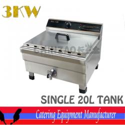 New Commercial 20L Single Deep Fat Fryer DZL-13B