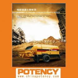 (new) concrete pump HBT80-18-132ES/ www.chinapotency.com