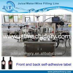 New design front and back self-adhesive labeler