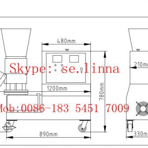 New design wood pellet press for sale